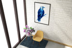Load image into Gallery viewer, &quot;Twilight Raven&quot; Spirit Animal - Double Exposure Watercolour Print
