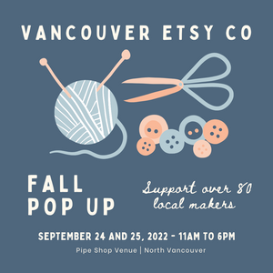Vancouver Etsy Co Fall Pop Up 2022