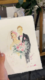 Load image into Gallery viewer, Signature Watercolour Portrait
