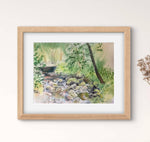 Load image into Gallery viewer, Whispering Creek  - Original Watercolor Painting
