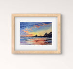 Load image into Gallery viewer, Tofino Sunset - Original Watercolor Demo Painting
