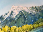 Load image into Gallery viewer, Mount Cheam Peak - Mountains Original Watercolor Painting
