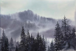Load image into Gallery viewer, Mountains &amp; Trees in Watercolour 4-Week Course
