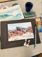 Load image into Gallery viewer, Water in Motion – Ocean &amp; Waves Watercolour 4-Week Course
