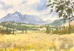 Load image into Gallery viewer, Mountains &amp; Trees in Watercolour 4-Week Course
