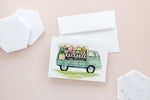 Load image into Gallery viewer, Happy Birthday &quot;Flower Truck&quot; Watercolour Card
