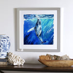 Load image into Gallery viewer, &quot;The Way&quot; Humpback Whale Original Watercolor Painting
