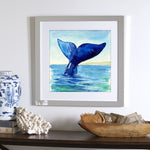Load image into Gallery viewer, &quot;Aloha&quot; Humpback Whale Tail Art-Print
