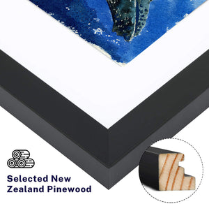"Mo'orea" Humpback Whale Original Watercolour Painting