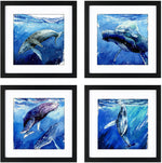 Load image into Gallery viewer, &quot;The Way&quot; Humpback Whale Original Watercolour Painting
