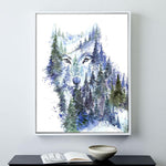 Load image into Gallery viewer, Print Enlargement wolf
