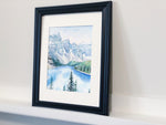 Load image into Gallery viewer, &quot;The Rockies&quot; Original Watercolour Painting
