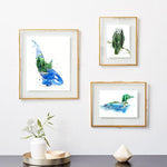 Load image into Gallery viewer, Kasatka Orca Whale Watercolour Print set
