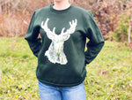 Load image into Gallery viewer, Stag Watercolour Artwork Sweater
