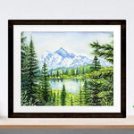 Load image into Gallery viewer, Products &quot;The Peak&quot; Garibaldi Park Watercolour Print
