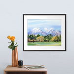 Load image into Gallery viewer, &quot;Golden Ears&quot; Provincial Park Watercolor Art Print - Mountain Painting
