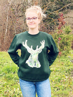Load image into Gallery viewer, Stag Watercolour Artwork Sweater
